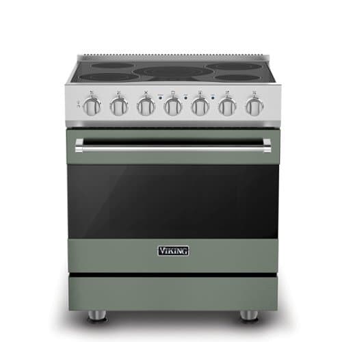 Viking - 3-Series Electric Self-Clean Range - Eucalyptus