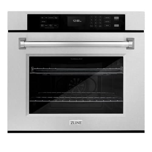 ZLINE - 30 in. True Convection Wall Oven w/ Air Fry and Self Clean - Satin Stainless Steel