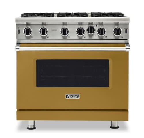 Viking - 5-Series Gas Open Burner Range - Golden Hour