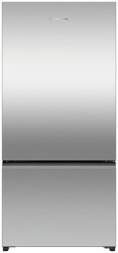 Fisher & Paykel - 18.2 Cu. Ft. Bottom Mount Freezer Refrigerator - Stainless Steel