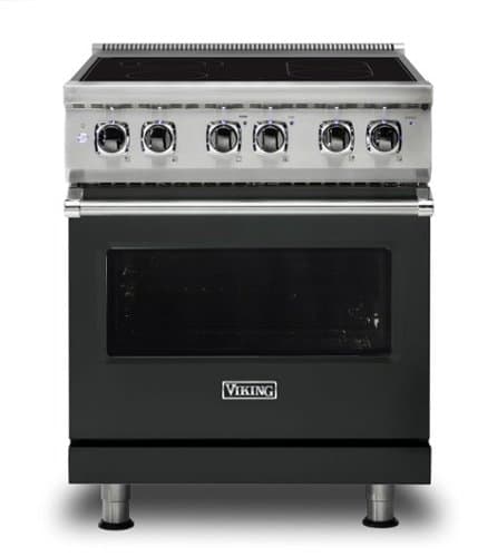 Viking - 5 Series 30" Wide Freestanding Electric Range - Antique Bronze