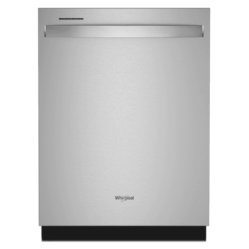 Whirlpool - 24” Dishwasher with AI Intelligent Wash and 47 dBA - Stainless Steel