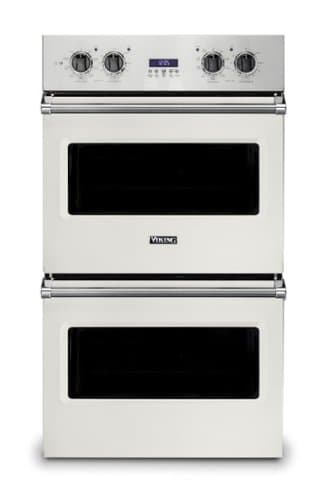 30" Viking Select 5 Series Electric Double Thermal Convection Oven - Pure White