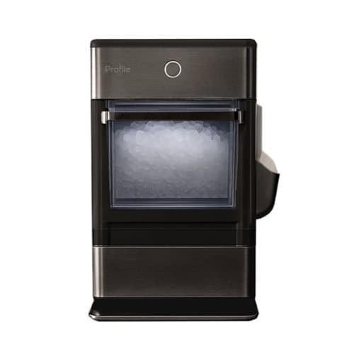 GE Profile - Opal Nugget Ice Maker with Rapid Ice Production - Black Stainless Steel