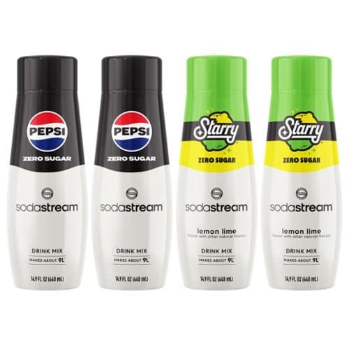 SodaStream - PEPSI ZERO STARRY LMN LM VARIETY 4PK