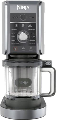 Ninja - – Refurbished CREAMi Deluxe 11-in-1 Ice Cream and Frozen Treat Maker - Silver