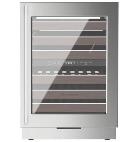 Monogram - 42-Bottle Built-In Wine Cooler with Dual Zone Cooling - Custom Panel Ready