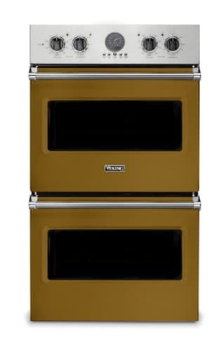 30" Viking Professional 5 Series Built-In Double Electric Convection Wall Oven - Golden Hour