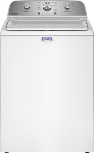 Maytag - 4.2 Cu. Ft. High-Efficiency Top Load Washer with Deep Fill Option - White