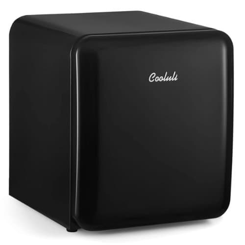 Cooluli - Curve 1.7 cuft Freestanding Compressor Fridge - Black