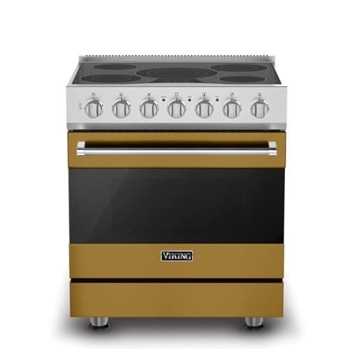 Viking - 3-Series Electric Self-Clean Range - Golden Hour
