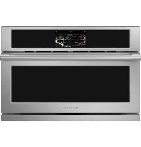 Monogram - 1.7 Cu. Ft. Convection Built-In Microwave with Sensor Cooking and Five in One 240V Advantium Technology - Stainless Steel