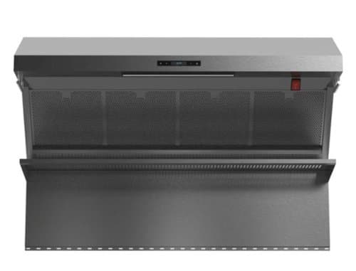 Forno Appliances - 48 inches - Externally Vented - Wall Range Hood - Silver