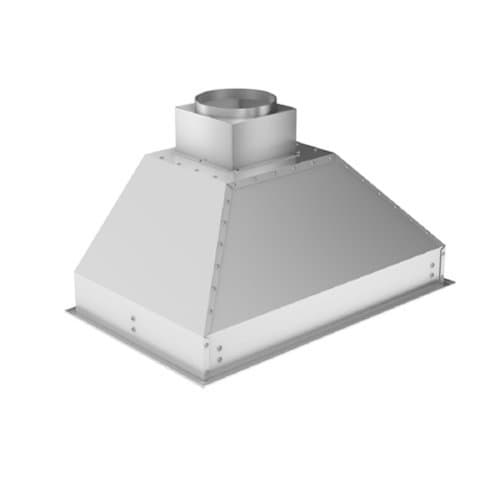 ZLINE - 34 inches - Externally Vented - Island Range Hood - Stainless Steel