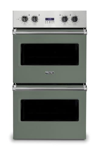 30" Viking Select 5 Series Electric Double Thermal Convection Oven - Eucalyptus
