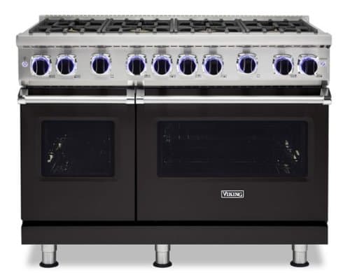 Viking - VGR Freestanding 7 Series Gas 48" Range - Onyx