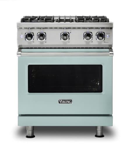 Viking - 5-Series Gas Sealed Burner Range - Splash