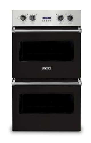 30" Viking Select 5 Series Electric Double Thermal Convection Oven - Onyx