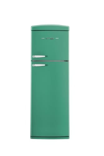Unique Appliances - Classic Retro 11 cu.ft. Top Freezer Refrigerator - Ocean Mist Turquoise