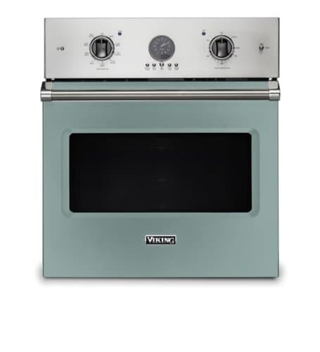 Viking - 27" Built-in Single Electric Convection Wall Oven - Splash