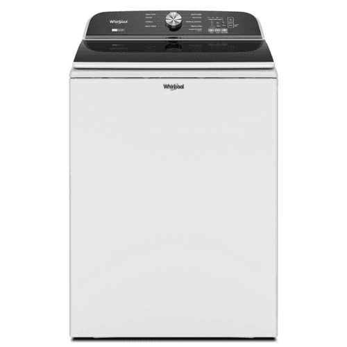 Whirlpool - 5.3 Cu. Ft. High Efficiency Top Load Washer with 2 in 1 Removable Agitator - White