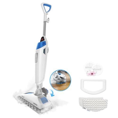 BISSELL - PowerFresh Scrubbing & Sanitizing Steam Cleaner Mop - White