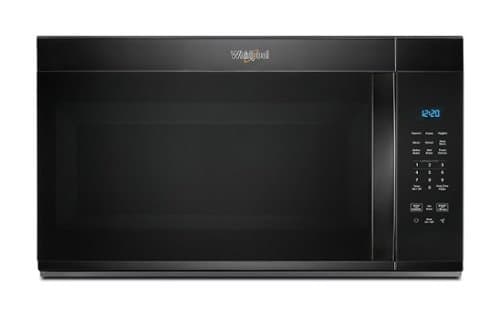 Whirlpool - 1.7 Cu. Ft. Over-the-Range Microwave with 1000-Watts Cooking Power - Black